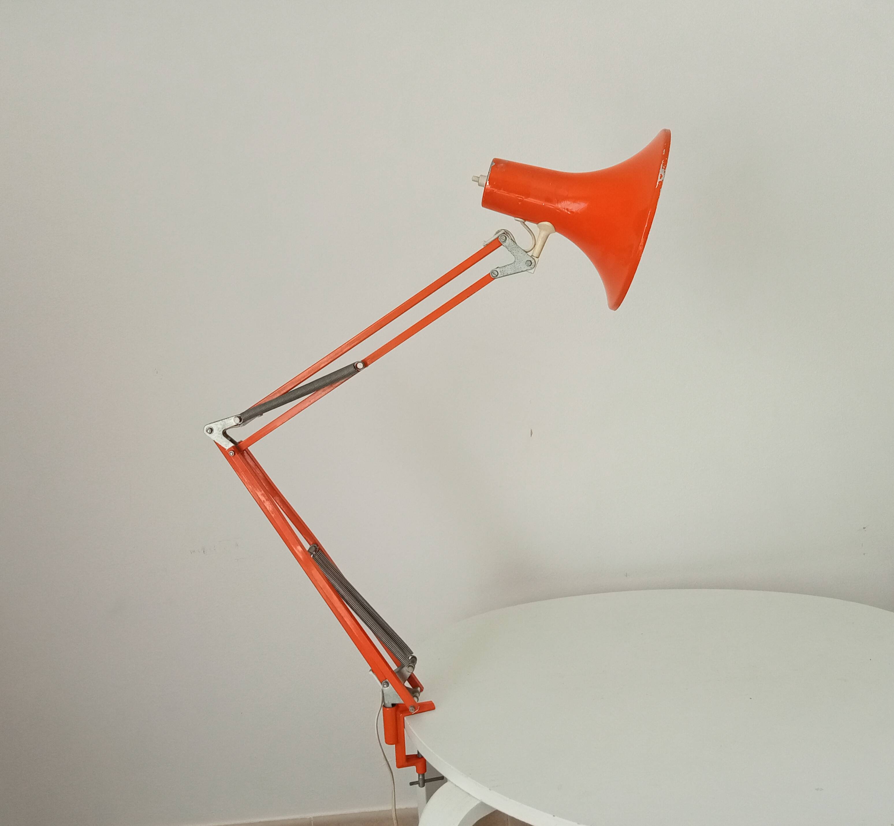 Vintage seventies architect lamp