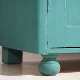 Ancienne commode de chambre vert émeraude (c.1920) #4