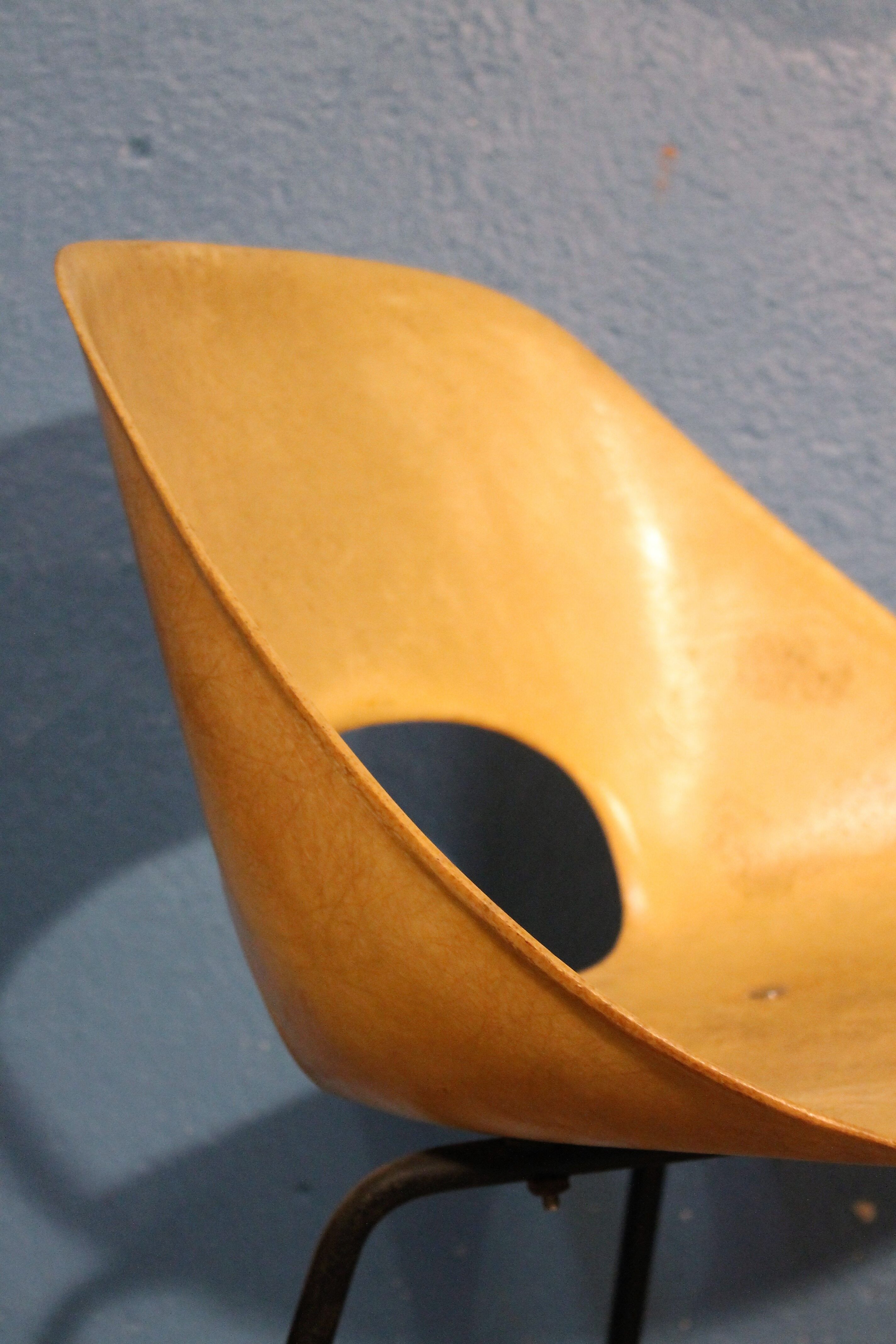 Chair "Tulipe" Guariche edition Steiner 1950s