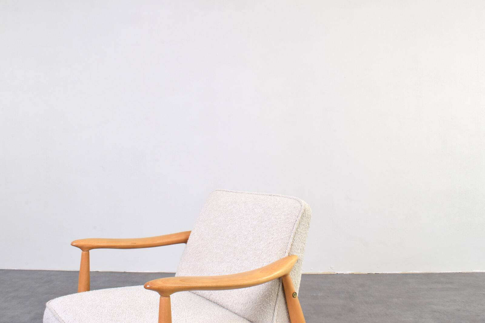 Mid-Century lounge chairs by J. Kędziorek, 1960s, set of 2.