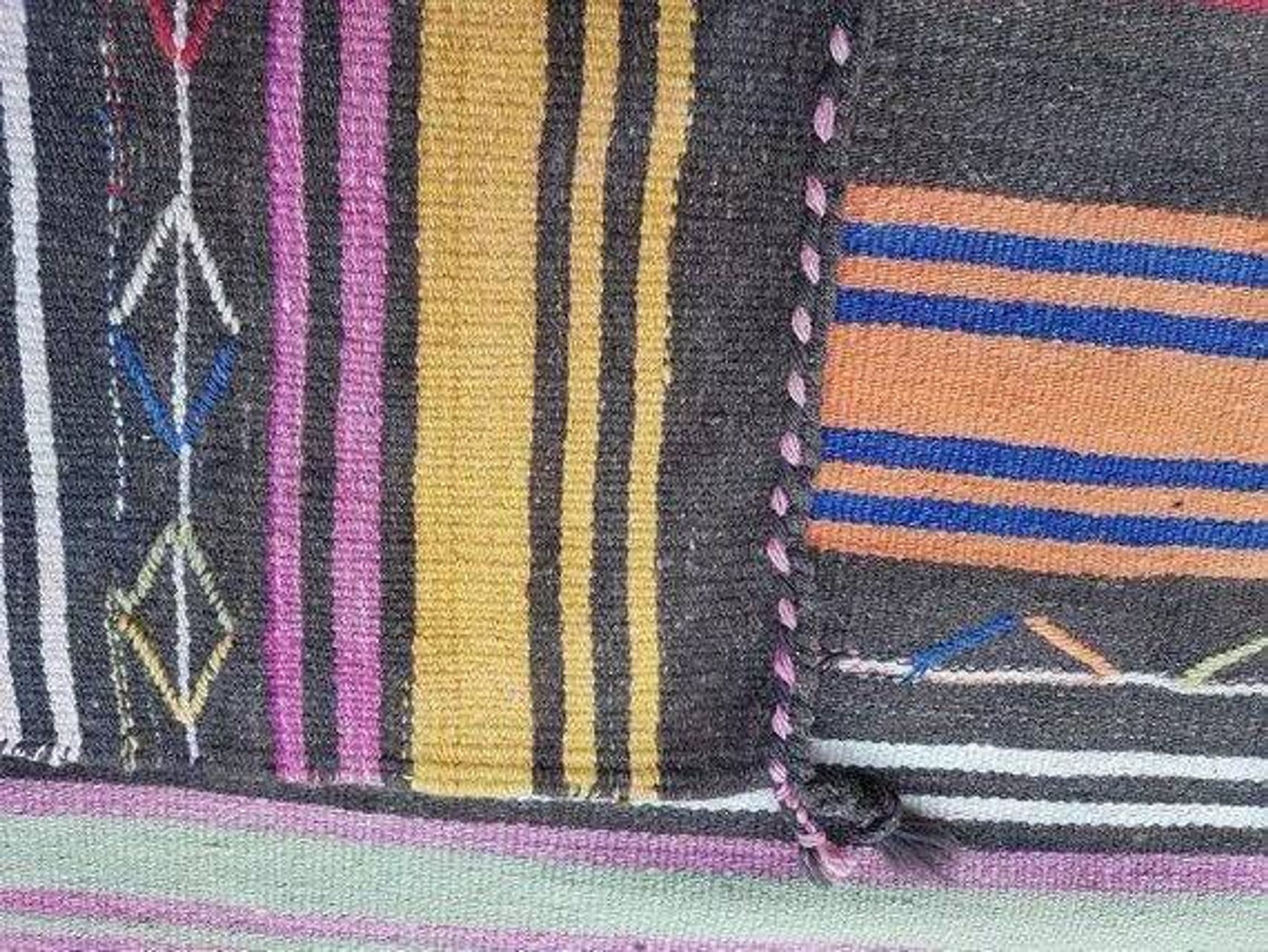 Kilim turc vintage tissé main 152x318 cm