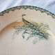 Saint Amand earthenware dish decorated with flowers