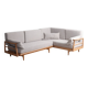 Canapé d'angle scandinave