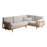 Canapé d'angle scandinave