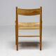 CH36 dining chair, matched, in soap-treated oak by Hans J. Wegner for Carl Hansen.