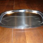 Plateau de service en acier inox WMF Cromargan 49X33
