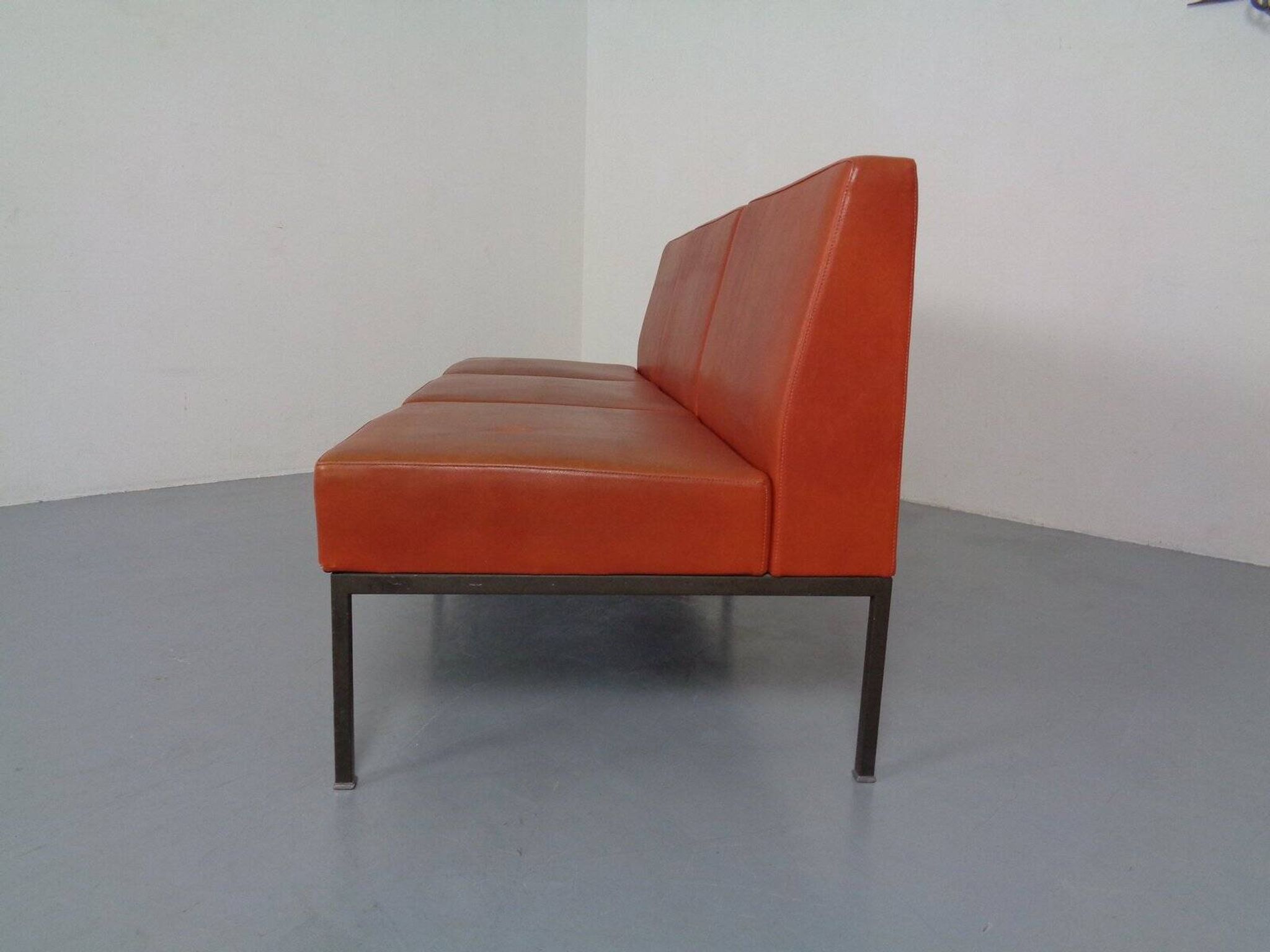 Minimalist 2-Seater and 3-Seater Bench, Germany, 1960s, Set of 2