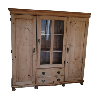 Armoire 3 portes en pin