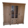 3 doors pine cabinet