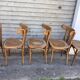 (Lot) 5 Anciennes Chaises Bistrot