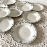 Old soup plates Creil Montereau Labrador Cambrai