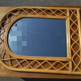 Bamboo arch mirror