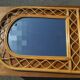 Bamboo arch mirror