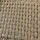 Scandinavian ottoman footrest in wood and rope 70s