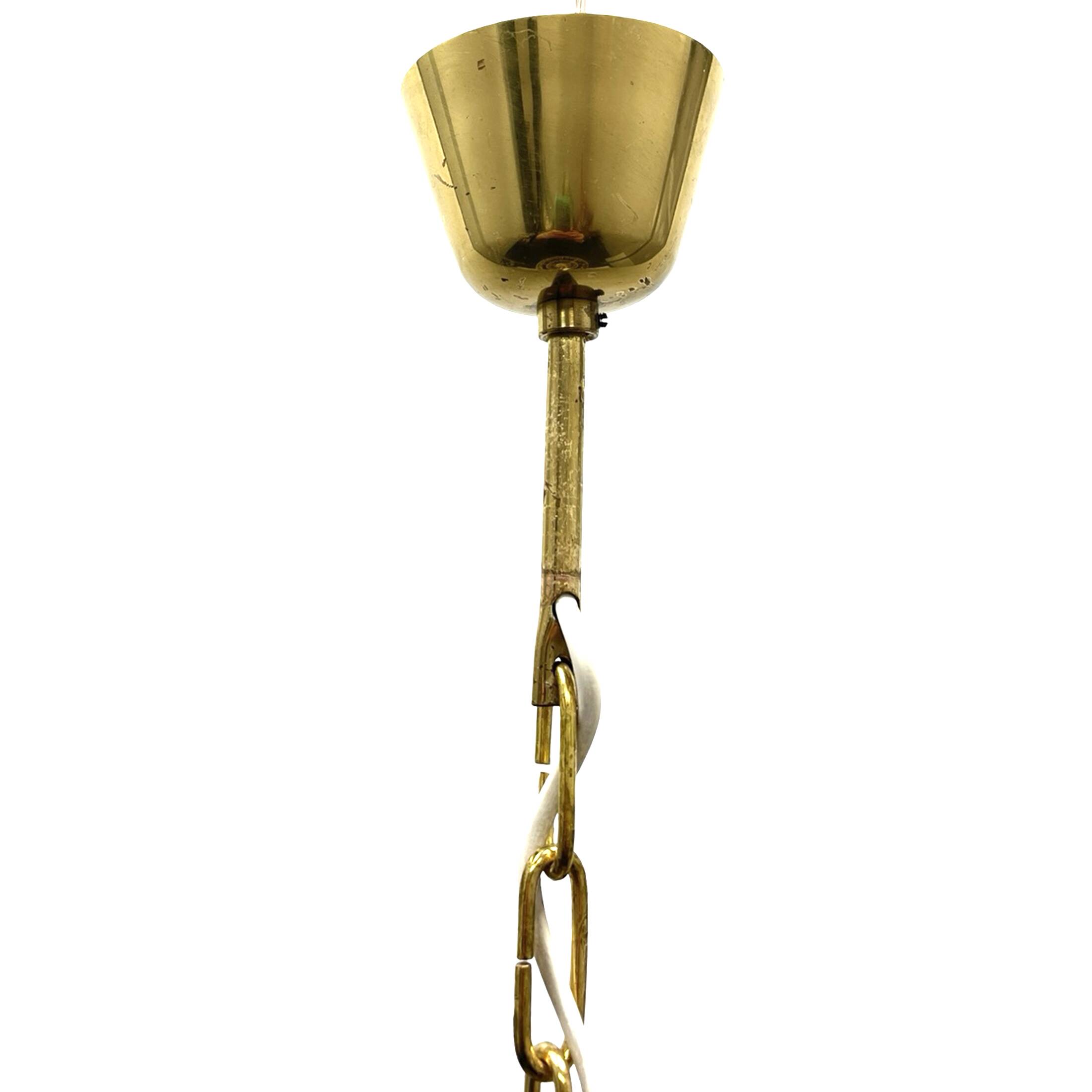 Vintage crystal chandelier Lustry Kamenický Šenov, Czechoslovakia 1970s