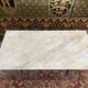 Bistro table in cast iron and marble 1900