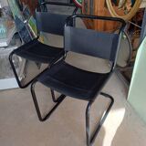 Pair of Bauhaus Thonet S33 chairs