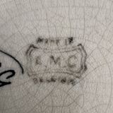 Art Deco Vase AMC Wasmuël - Crackled Ceramic