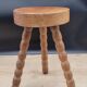 Tripod stool feet balls thick sitting