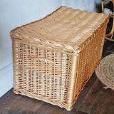 Wicker chest 1960