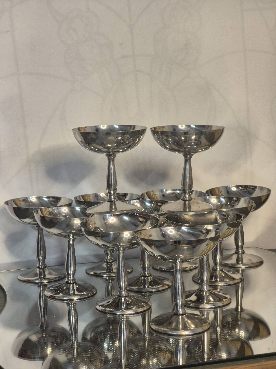 Stainless steel cups