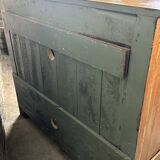 Louis Philippe period poplar sideboard
