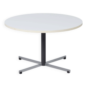 Table basse ronde modèle - blanche
