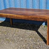 Rectangular teak dining table