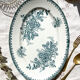Flat oval Iron land St Amandinoise "MARGOT"