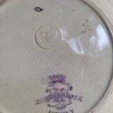 6 hollow plates iron earth by Longwy