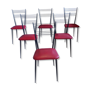 Suite 6 chaises colette Guéden