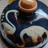 Storks /soufflenheim/ IG friedmann /terracotta /cammenbert butter dish /Als