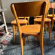 Set of 10 bistro chairs