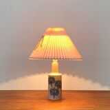 Danish royal table lamp from the mid-century by Kai Lange for Fog & Morup and Royal Copenhagen, 1960s.