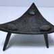 Brutalist metal pocket with patinated tripod