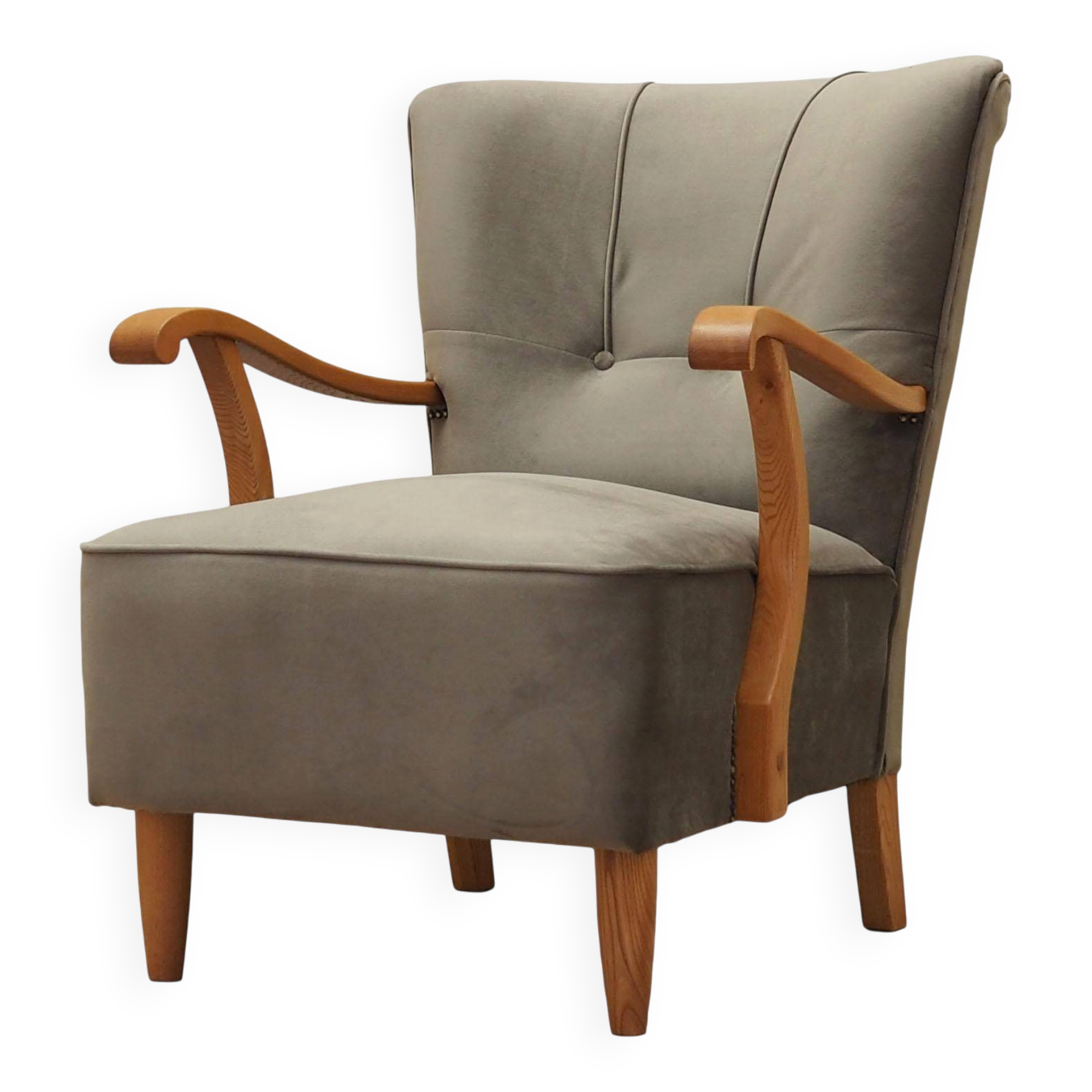 Beech armchair, Danish design, 1960s, production: Denmark