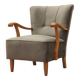 Beech armchair, Danish design, 1960s, production: Denmark