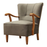 Fauteuil danois en hêtre, années 1960