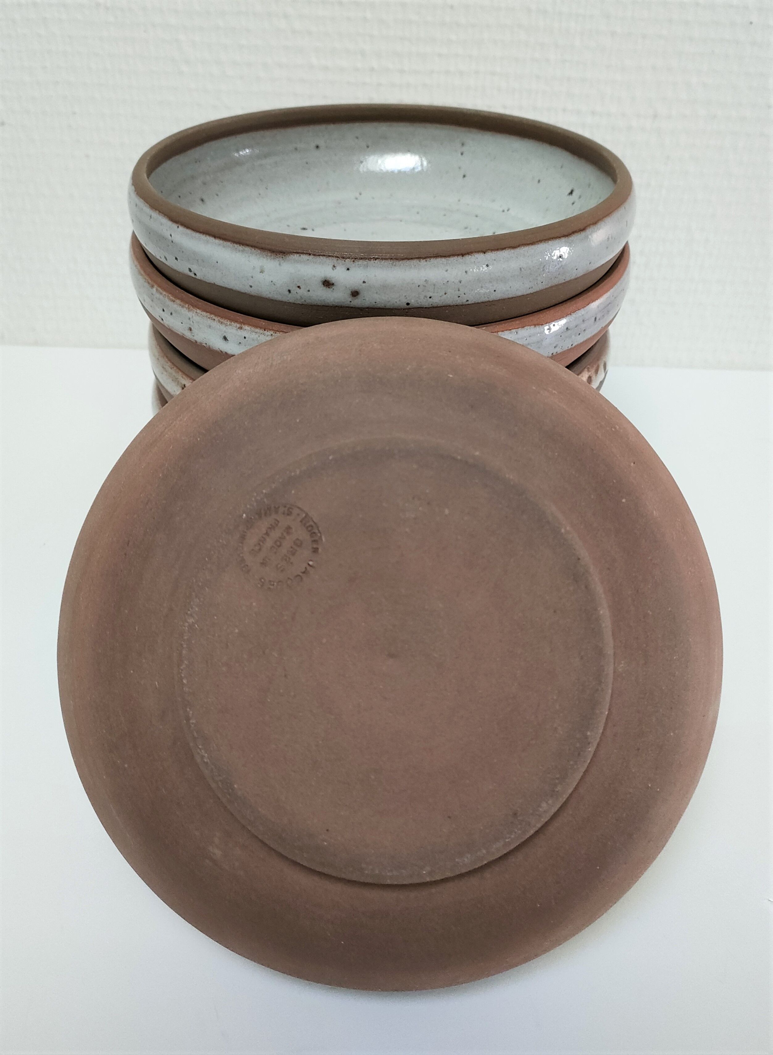 Six plates sandstone Roger Jacques Saint Amand