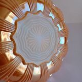 Plat 3 compartiments Anchor Hocking usa corail
