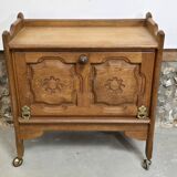 Small sideboard on wheels Guillerme and Chambron