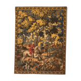 Tapestry hunting scene