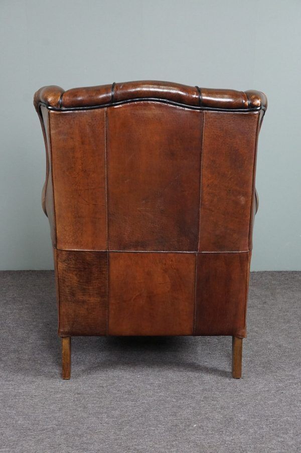 Sheepskin armchair