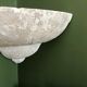 Art deco plaster wall lamp