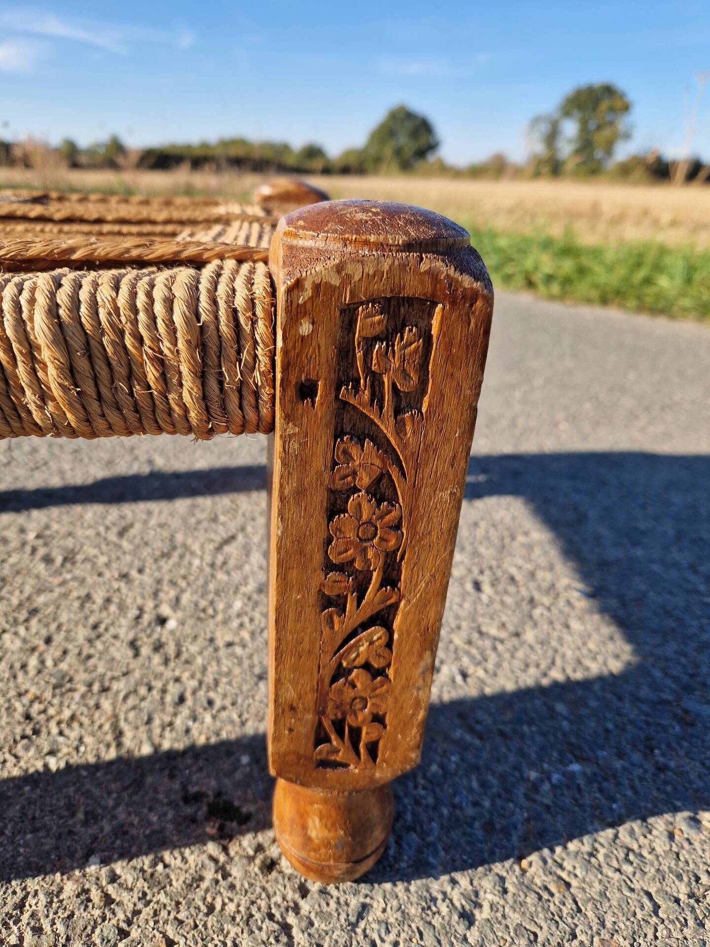 Old Rope Stool