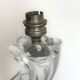 Impressive XXL crystal table lamp signed Daum France - Height 42 cm