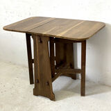 Vintage 50s folding side table