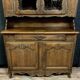 Louis XV Provençal double-body oak bookcase buffet