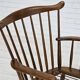 Années 1960-70, design danois par Farstrup Stolefabrik, rocking chair retapissé.