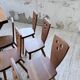 Mountain furniture set with table and 8 chairs Malmvall.